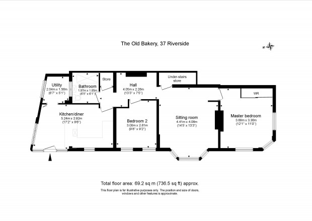 2 Bedroom for sale in 37 Riverside, Salisbury